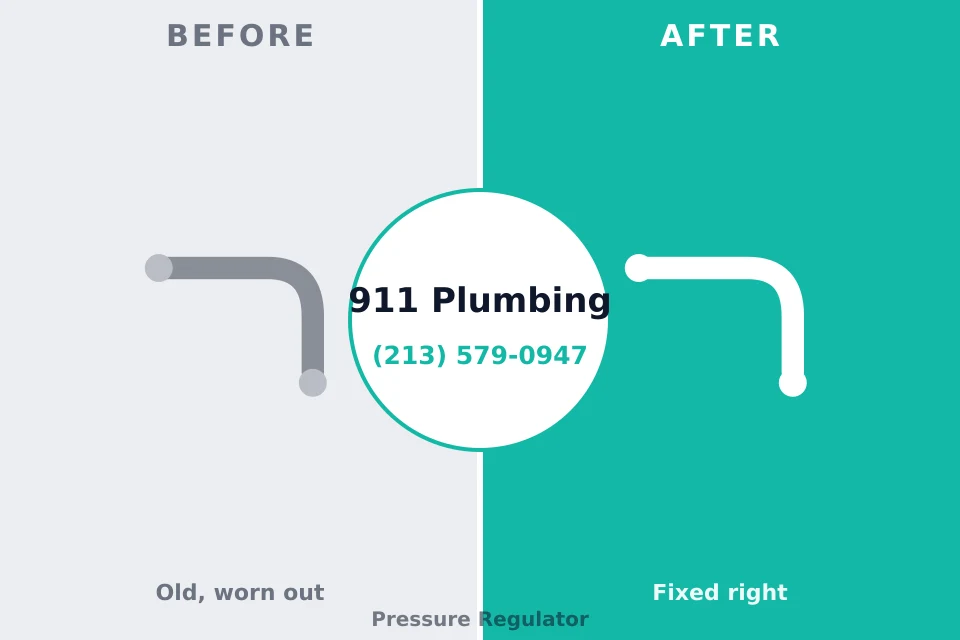 Before and after: plumbing repair Newton Falls, OH